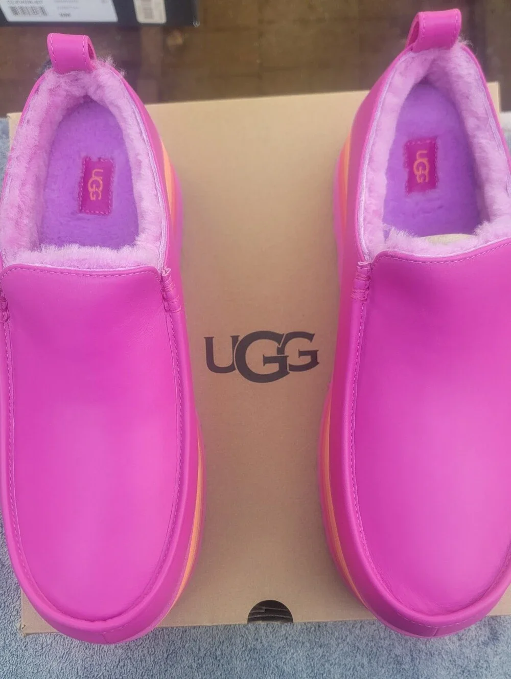 UGG URSeen Unisex Platform in Raspberry Multi Men’s 13 / Women’s 14